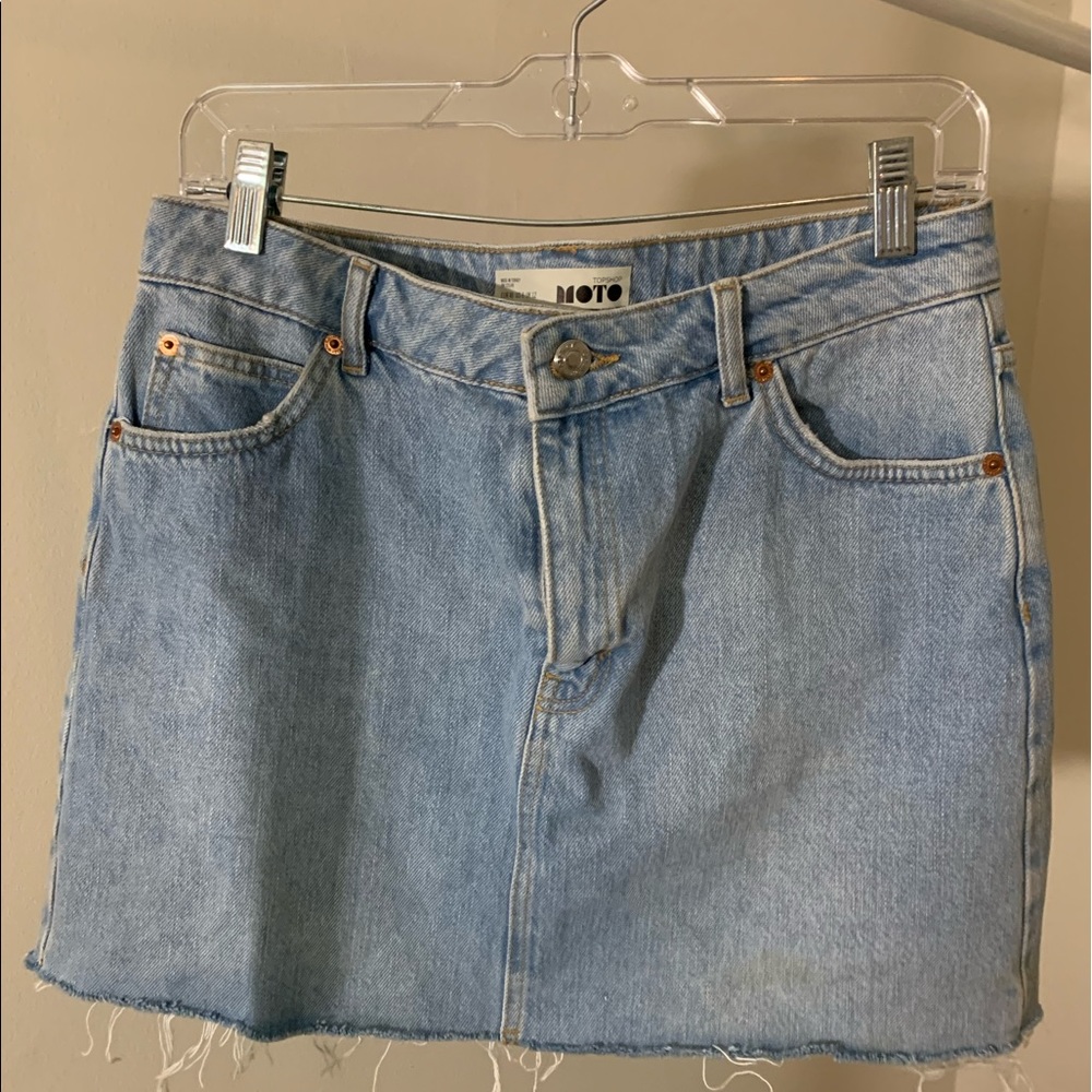 Topshop denim skirt size 8 / medium
